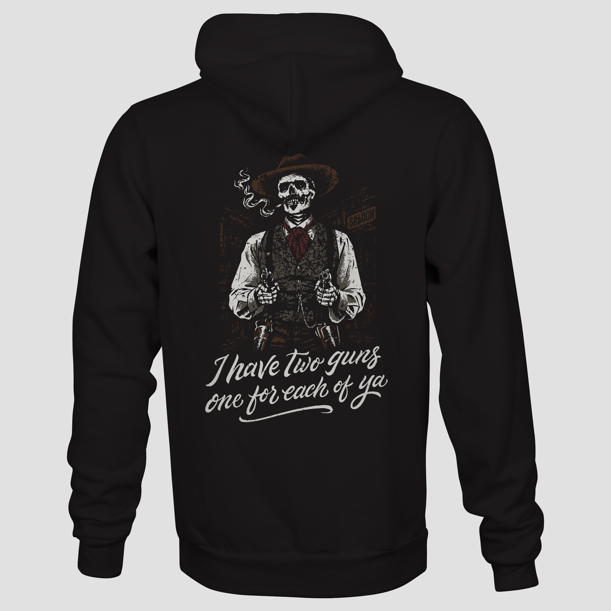 Hoodie - Two Guns
