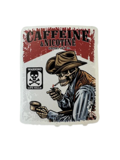 Sticker - Caffeine & Nicotine