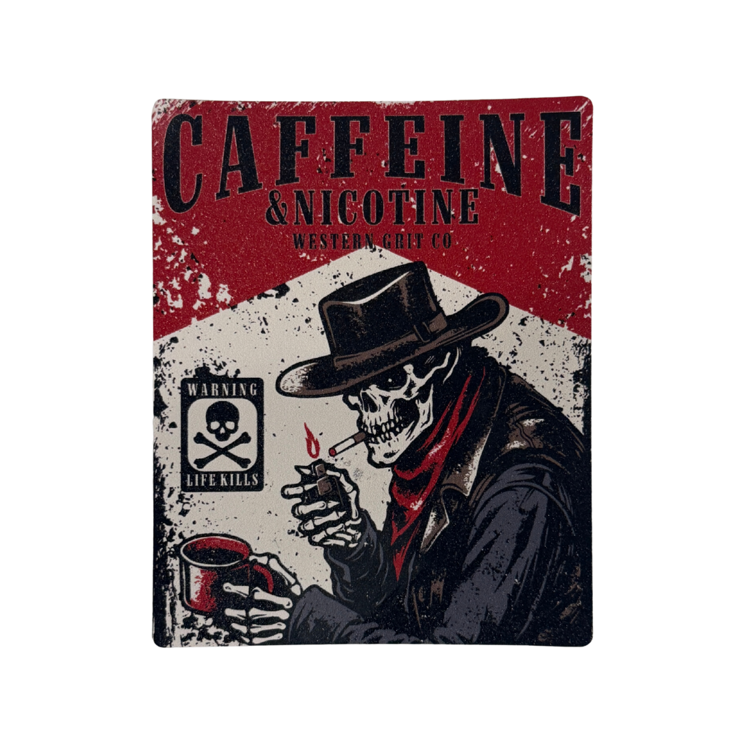 Sticker - Caffeine & Nicotine